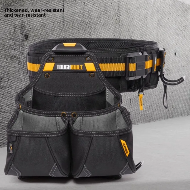 터프빌트 TB-CT-102-3P 3피스 프로 프레이머 툴 벨트 세트 허리팩 벨트 해머 걸이 전동 공구 액세서리