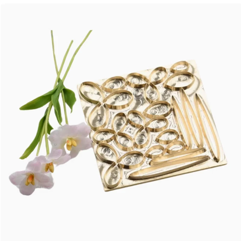 Polymer Resin Clay Mini Artficial Flower DIY Cutting Mold Doll House Mininature Flower Cutting Molds