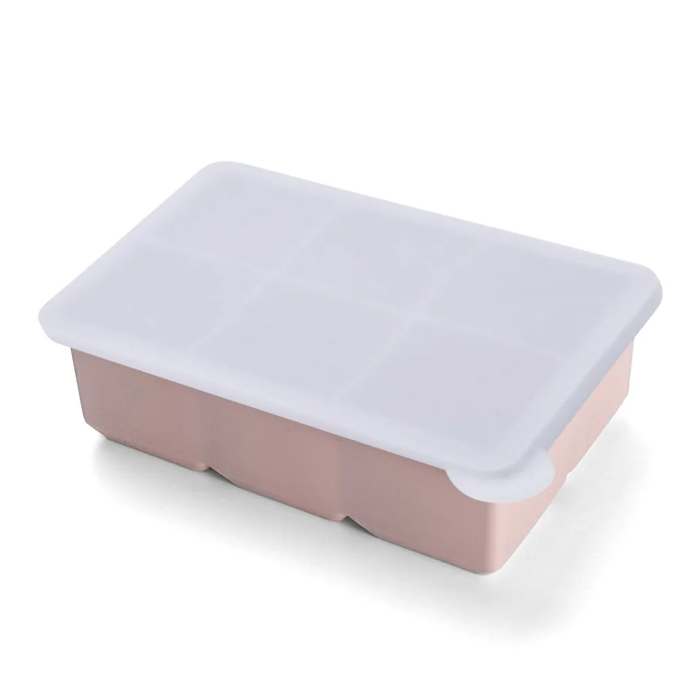 Reusable Silicone Ice Cube Mold Black Blue Green Pink Food Grade Ice Cube Tray Square Shape Square Mold Ice Cream Tools