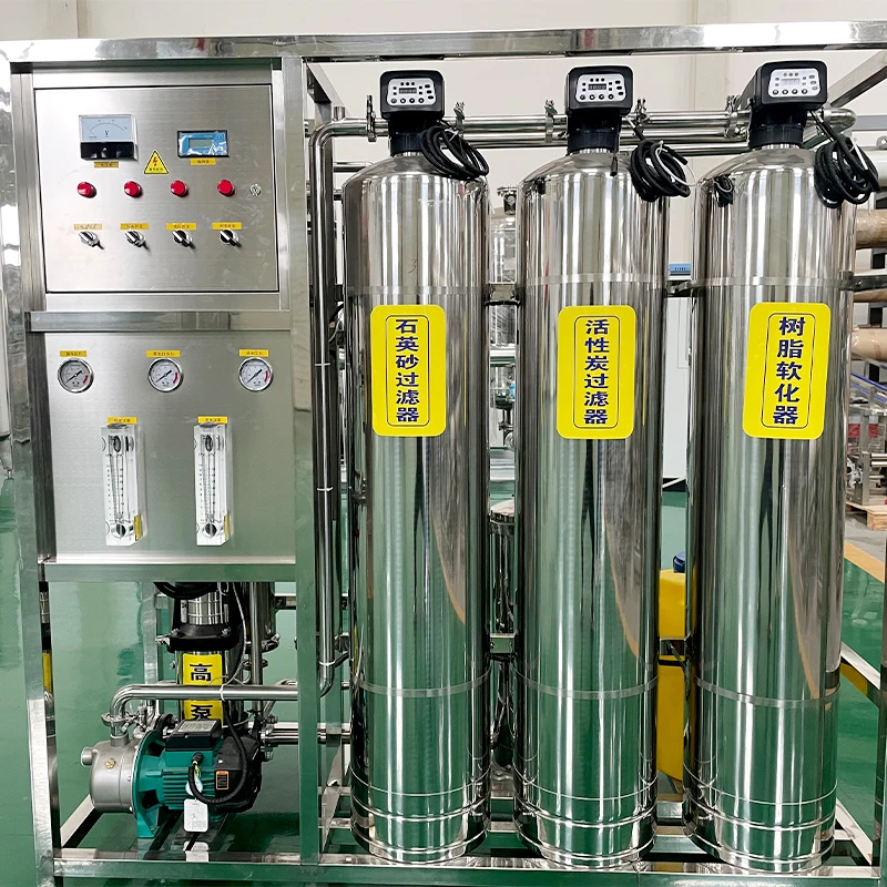 Full automatic ro water plant price for 1000 liter per hour hotel drinking water Purifying equipment ro plant