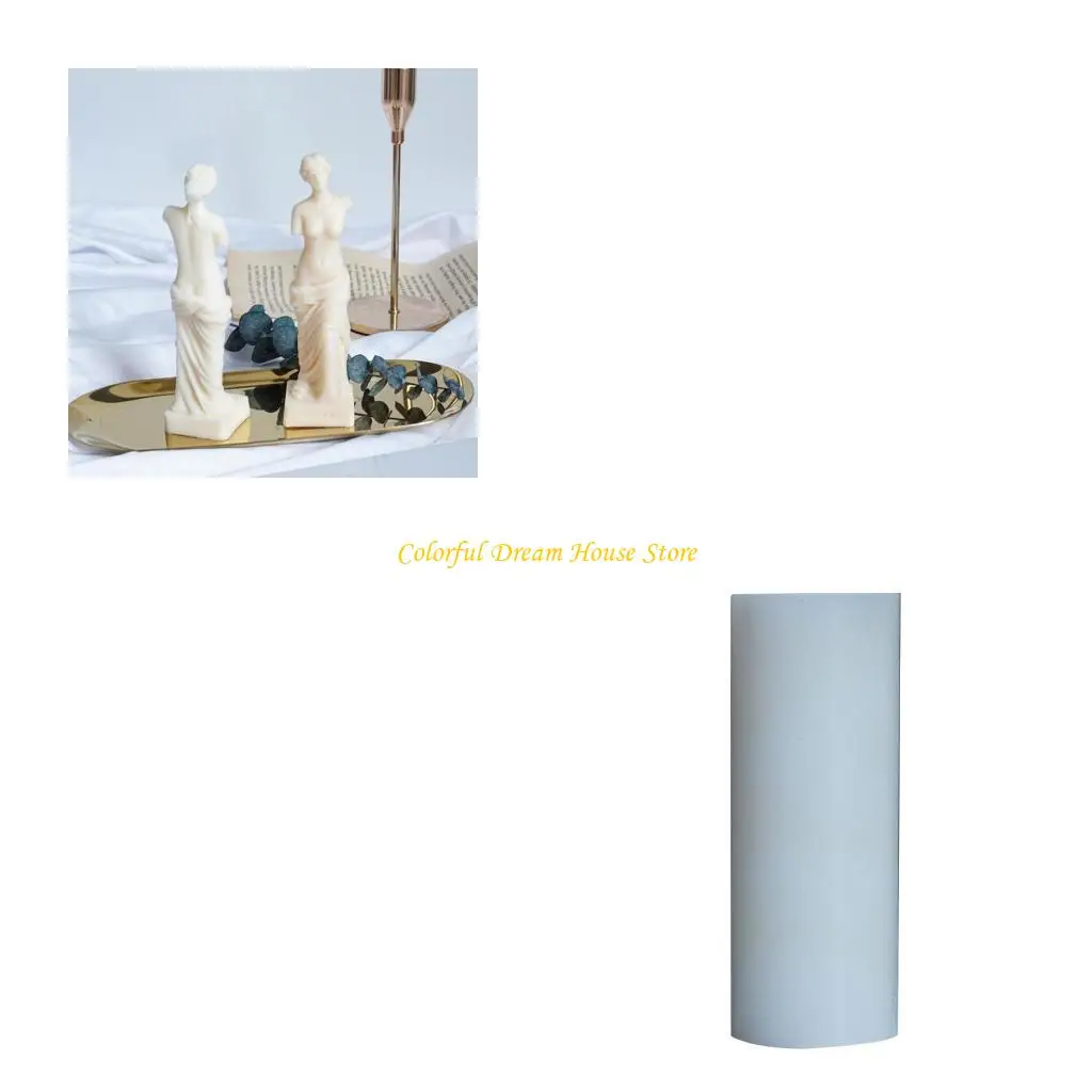 

DIY Art Body Crystal Epoxy Resin Mold Fragrance Human Shaped Wax Plaster Casting Silicone Mould