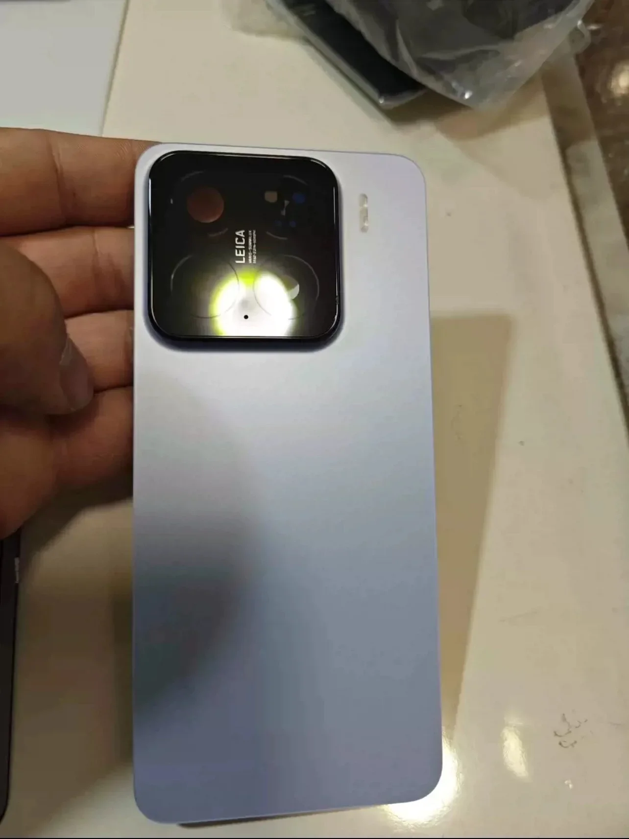 Szkło do Xiaomi 15 Pokrywa Baterii Części Zamienne do Xiaomi Mi 15 Tylna Klapka Baterii Obudowa Telefonu z Logo — zdjęcie produktu 4