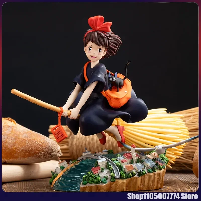 كيكي الشكل خدمة التوصيل تمثال لطيف الفتيات شخصيات كرتونية مكتب الديكور دمية تمثال جمع نموذج اللعب هدايا عيد الميلاد #4