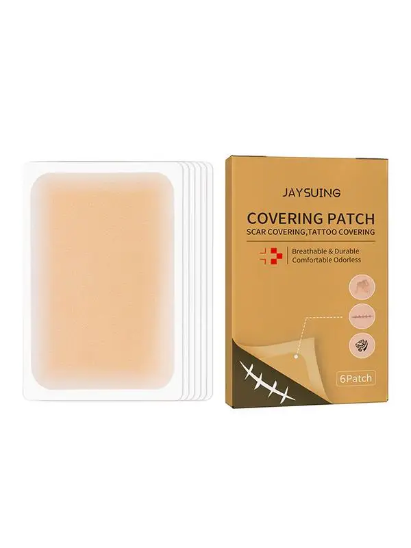 Skin Color Concealer Tattoo Stickers Flaw Conceal Sticker Hide Skin Spots Cover Up Tattoo Birthmark Burn Scar Waterproof Tape