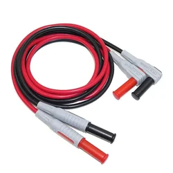 Cleqee P1032  P1033  Multimeter Test Cable Injection Molded 4mm Banana Plug Test Line Straight to Curved Test Cable