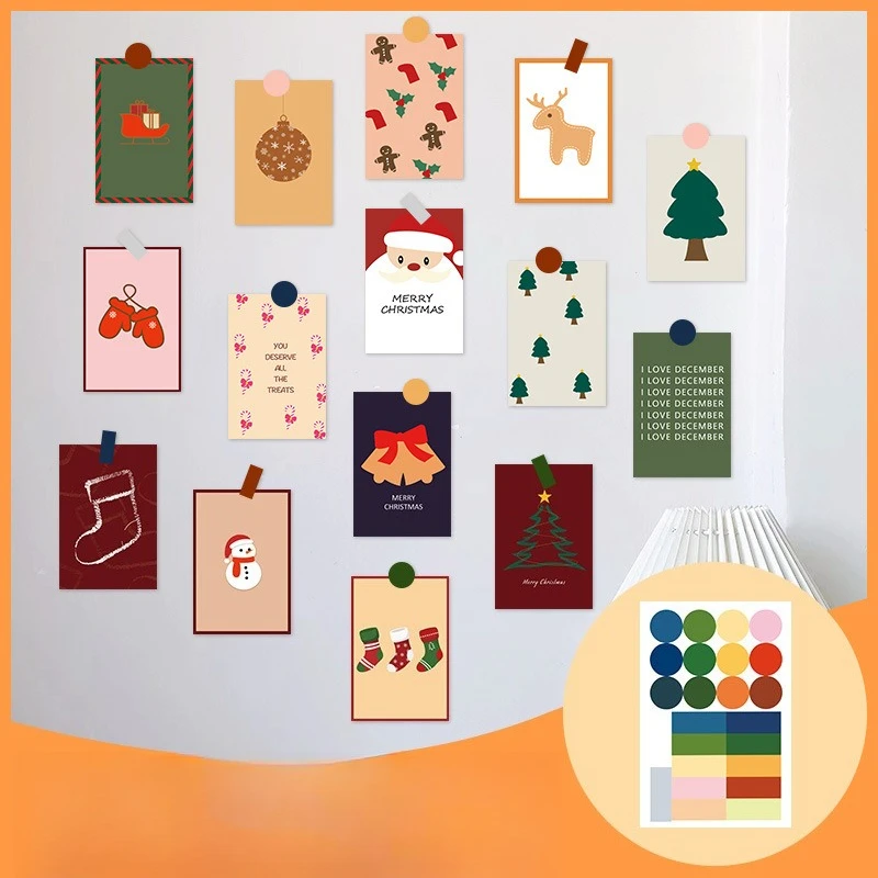 

《Рождественские открытки высокого класса, рождественские креативные благословляющие открытки》Высококачественные рождественские креативные поздравительные открытки, открытки