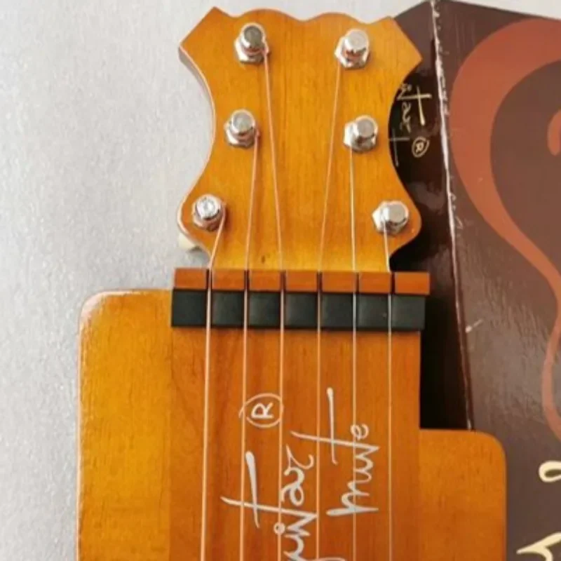 Guitarras de madera para mano derecha, entrenador portátil de bolsillo, ejercicios de digitación de guitarra profesional, accesorios de instrumentos de cuerda