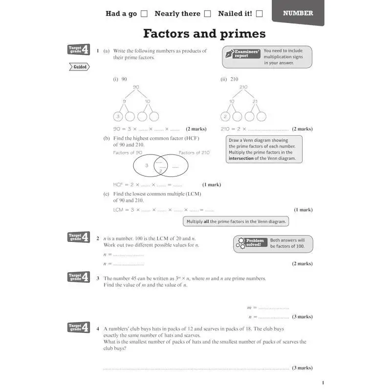 بيرسون مراجعة Edexcel GCSE الرياضيات أعلى مراجعة المصنف لعام 2025 و2026 امتحانات Navtej Marwaha 9781292210889