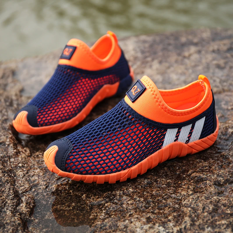 

Children Non-Slip Sneakers Mesh Sport Shoes Running Shoes Kids Tennis Trainers Casual Boys Breathable EVA Lightweight Shoes