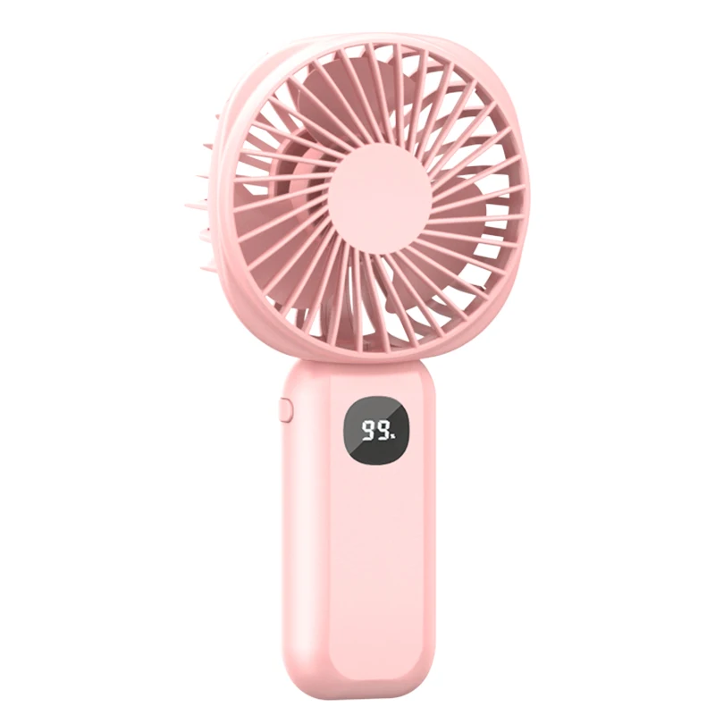 2024 usb new handheld portable rechargeable fan high quality mini handheld fan