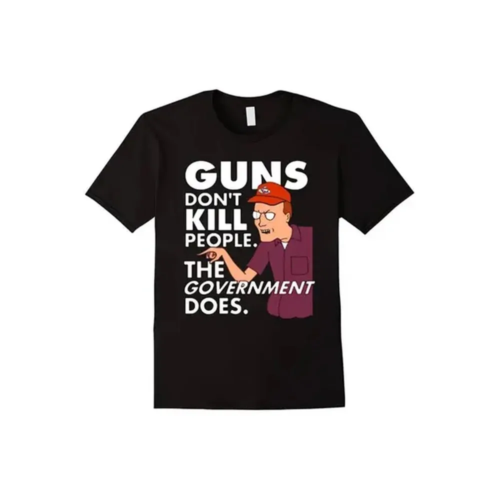 100% Cotton Golf Gift T-Shirt For Men and Women Guns Don't Kill People