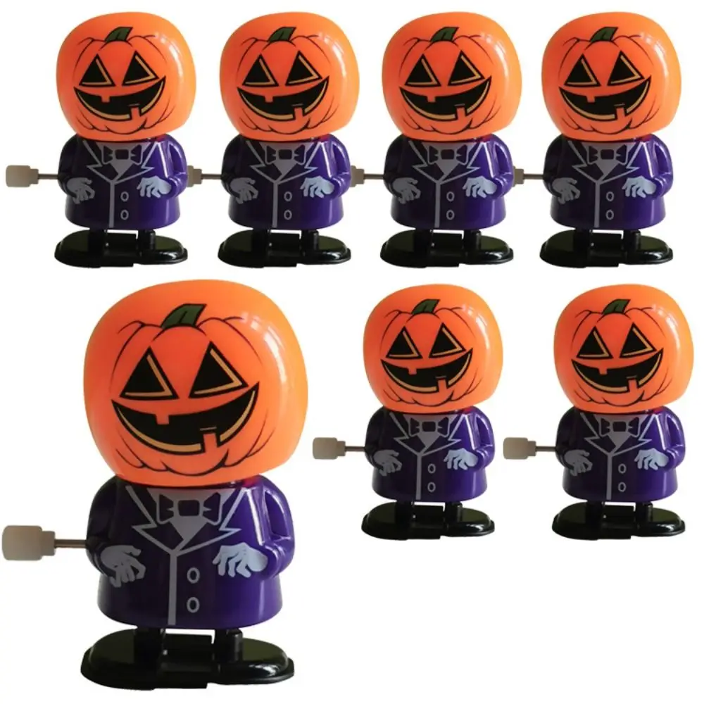 6PCS di Plastica di Halloween Zombie Cinese Giocattolo Strega Teschio Novità Wind-up Walking Giocattolo Vampiro Zucca Zombie Fantasma Bambola Giocattoli Festa