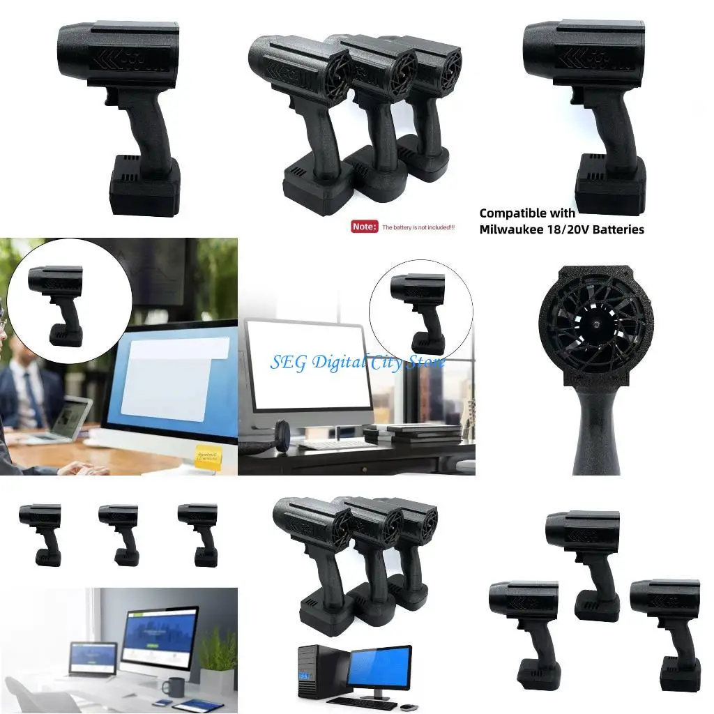 

U75B 50mm Brushless Motor Air Blower Jet Fan 1000g Thrust Car Washer Dust Remover