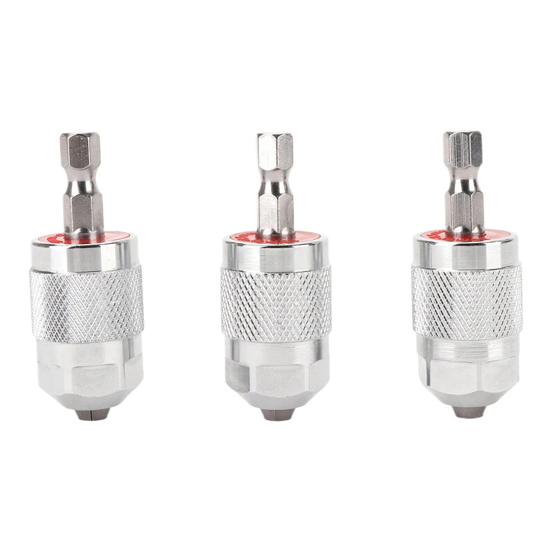 Quick Change Hexagonal Handle Screwdriver Chucks Adapter Electric Drill Bits Collet Converter Extension Electric Grinding Tools