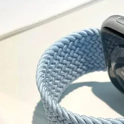 Braided Solo Loop Strap For Apple Watch Band 44mm 40mm 45mm 41mm 49mm 42mm 38mm Elastic Bracelet iWatch series 7 3 SE 6 8 Ultra