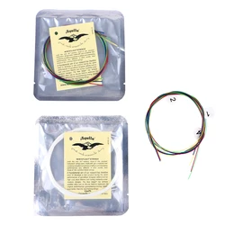 4 Pcs Ukulele Guitar String Set Colorful Nylon Strings For 21/23/26 Inch Ukulele Guitar Accesories