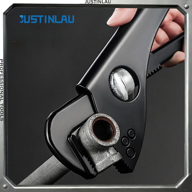 مفتاح مضخة مياه قابل للتعديل 7-12 بوصة، مفتاح ربط قابل للتعديل على شكل أنبوب، أحجام مختلفة من ملحقات الصمامات، أدوات يدوية #1