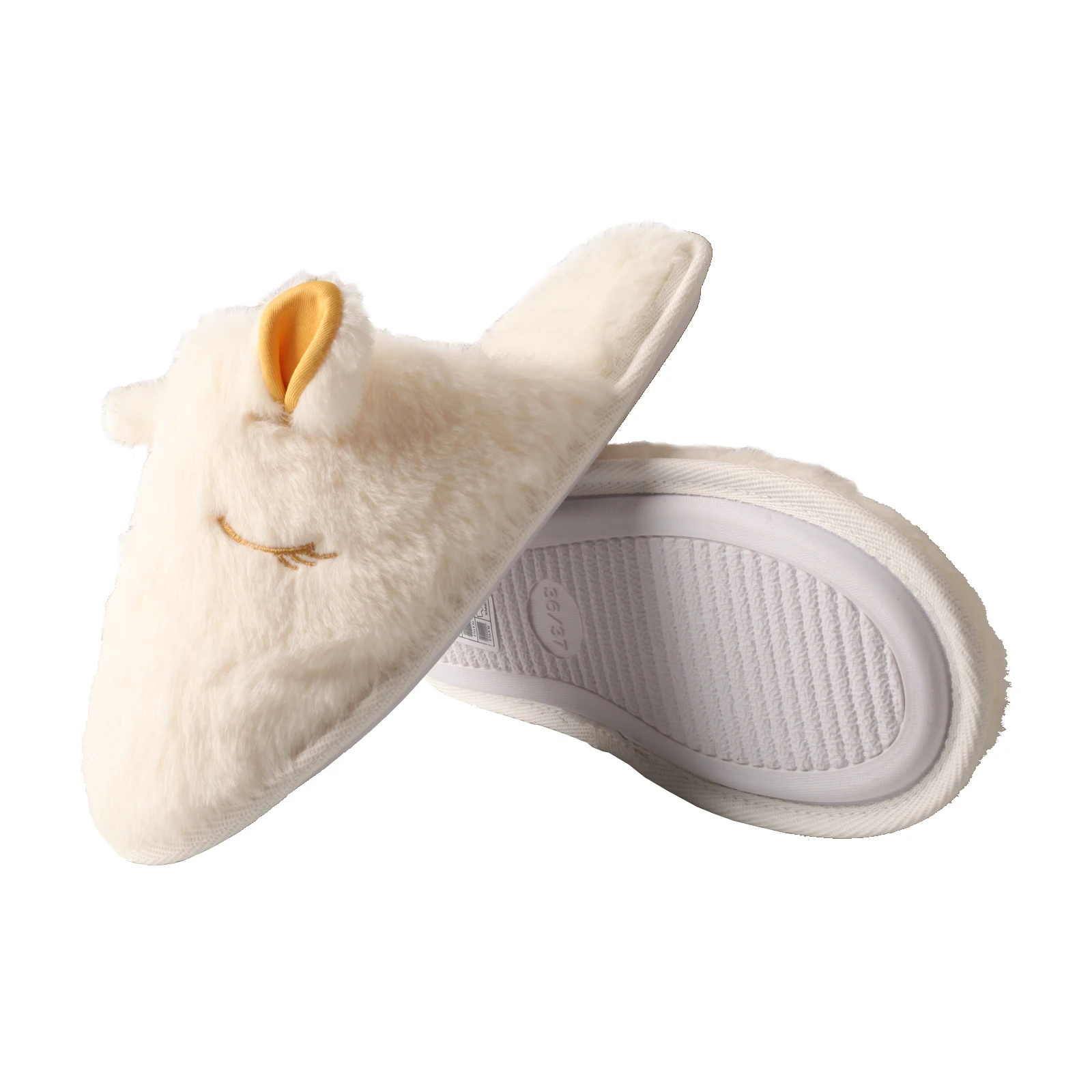 Sweet and Cute Warm Women's Slippers, Suitable for Winter 2025 Wear view 3