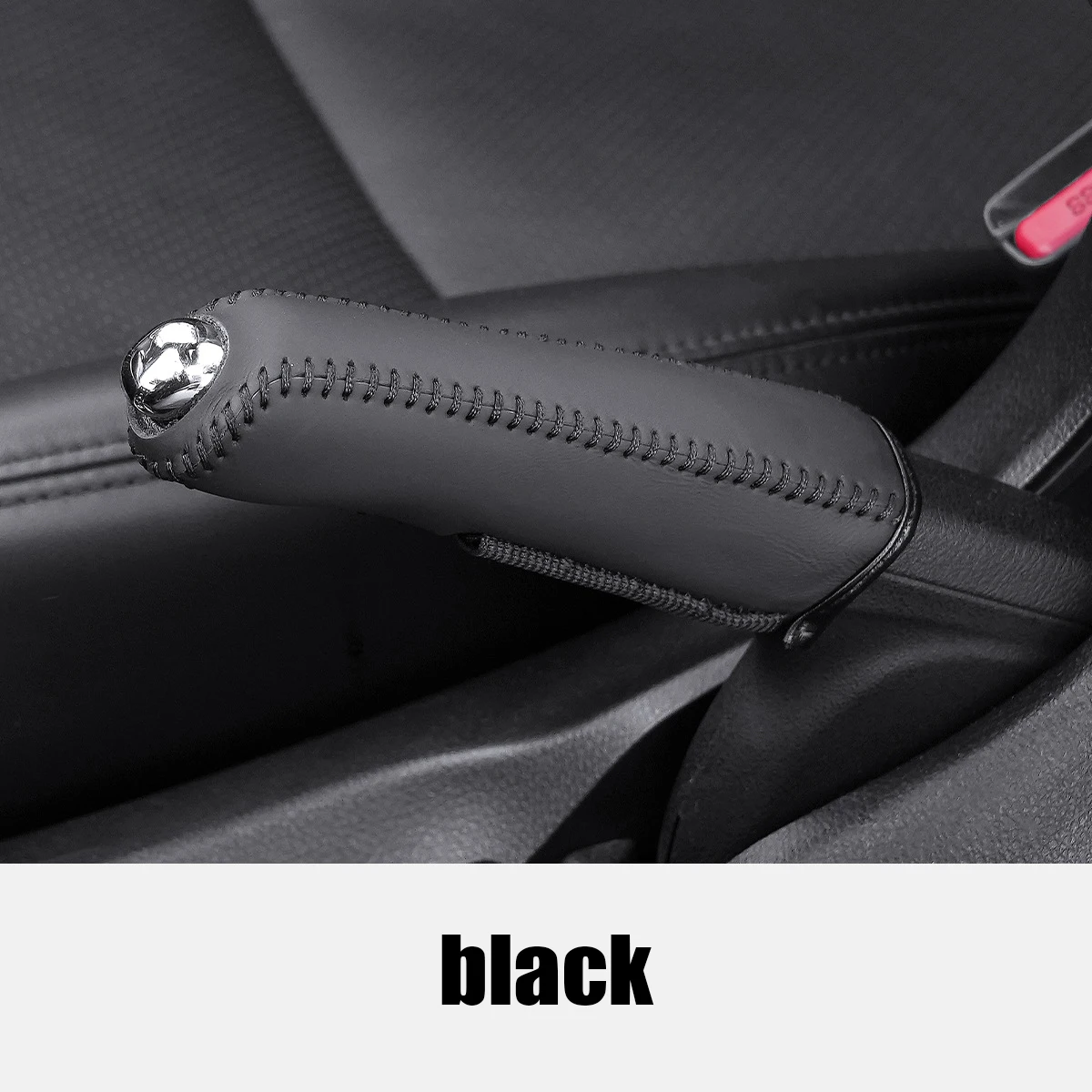 Auto Kunstleer Handremhoes Beschermhoes Handrembescherming Auto-interieuraccessoires