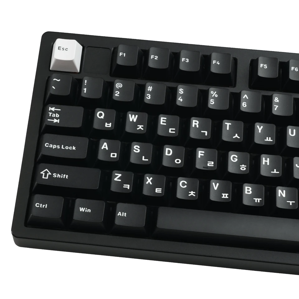 XVX Black Cherry Profile PBT Keycaps for Gaming Keyboard
