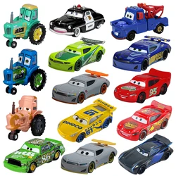 Disney Pixar Cars 1 2 3 Lightning McQueen Dinoco Jackson Storm Alloy Metal Model Cars Toys 1:55 Boy Children Birthday Gift