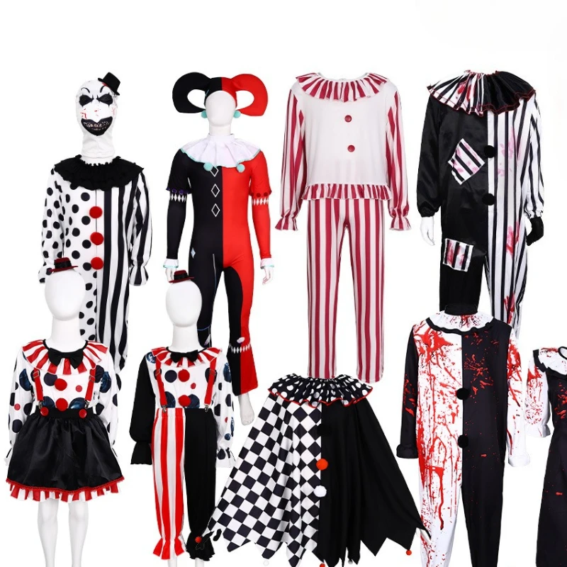 

Halloween Broken Soul Clown Cosplay Clown Cosplay Costume Stage Performance