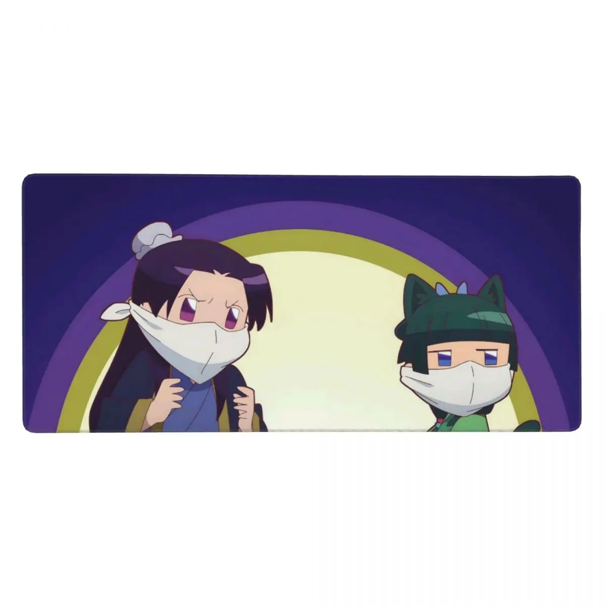 Anime The Apothecary Diaries Maomao Large Mouse Pad Computer Keyboard Mouse Mat PC Laptop Desk Mat Office Accessories Table Mats