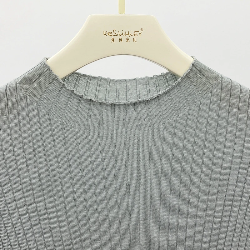 worsted wool sweater women winter clothes vintage tops black sweaters long sleeve pullover womens clothing knitwear brand purple