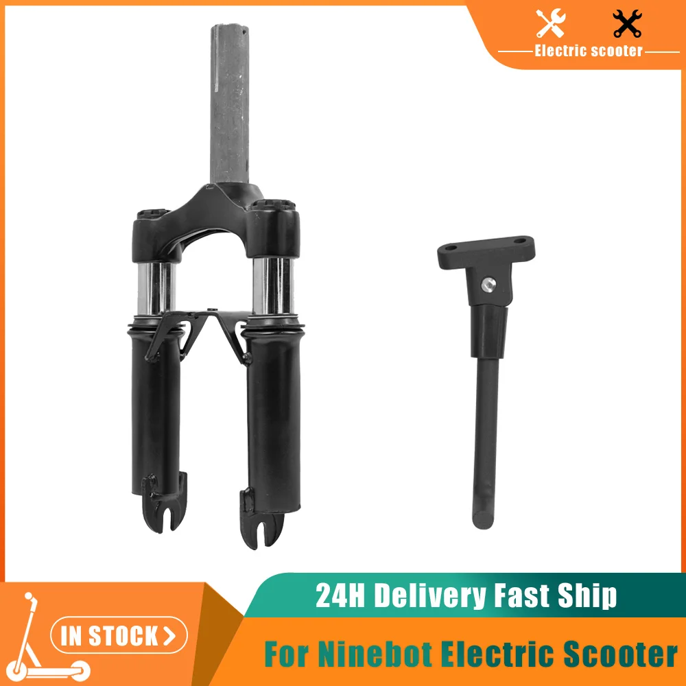 

Front Fork Suspension with Foot Support for Ninebot F20 F25 F30 Electric Scooter Hydraulic Shock Front Absorber Kit