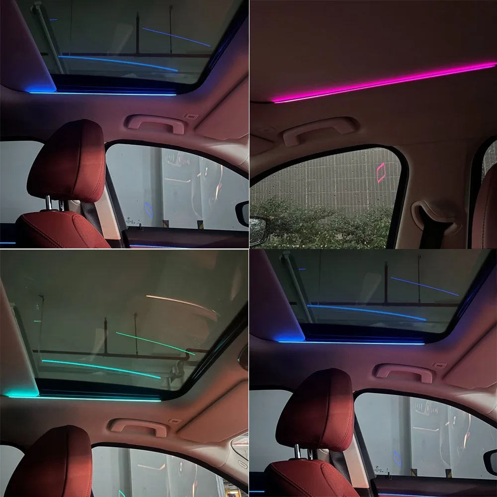 For BMW 3 4 5 6 X3 X4 X5 X6 X7 Series Car 11 Colours LED Sunroof Light Car Roof Skylight Atmosphere Ambient Light