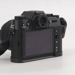 FITTEST Hand Grip QR Plate For Fujifilm X-T50 Camera Arca Tripod Bracket Wooden Handle Wood Grip Fuji XT50 L Bracket Fit RRS