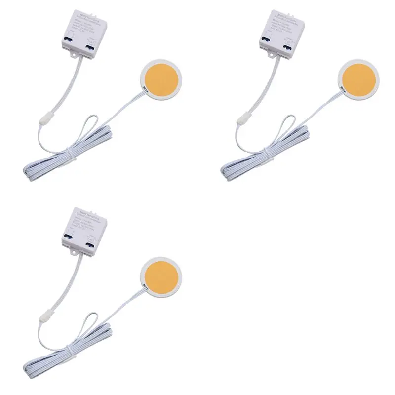 

AAAF 3X 85V-265V AC LED Touch Switch , For Cabinet Installation, Can Penetrate 40MM Thickness Wood Touch Sensor