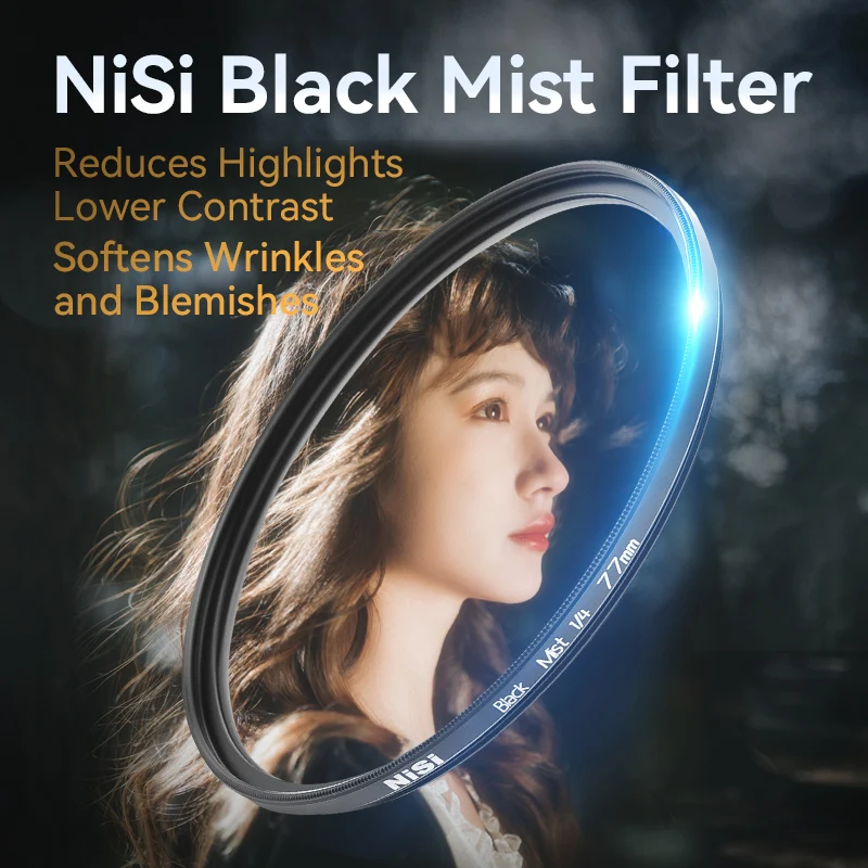 

NiSi BLACK MIST FILTER Softening filter for SLR camera portrait shooting