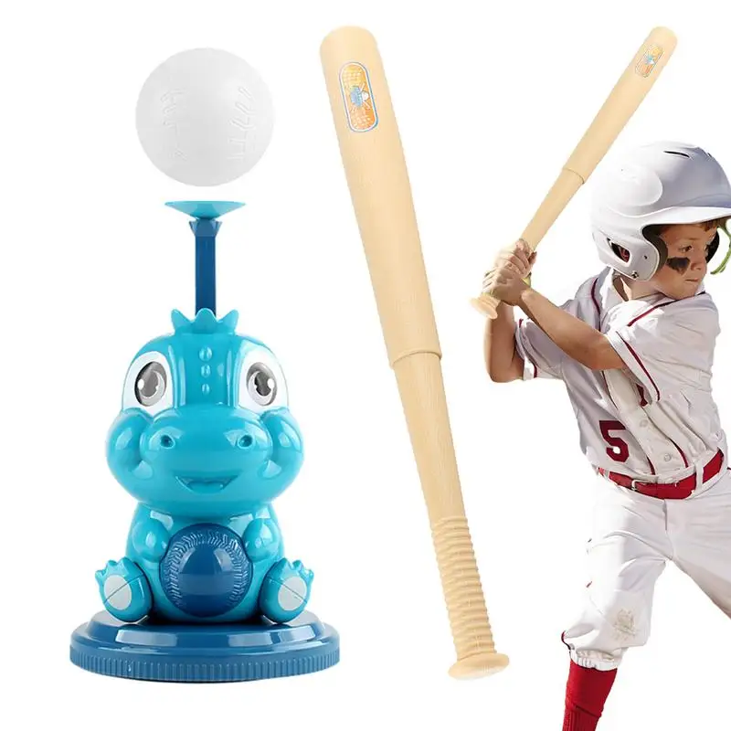 Baseball Ball Toys For Kids Adjustable Batting Automatic Pitching Machine Toys For Boys Girls Baseball Sport Toy