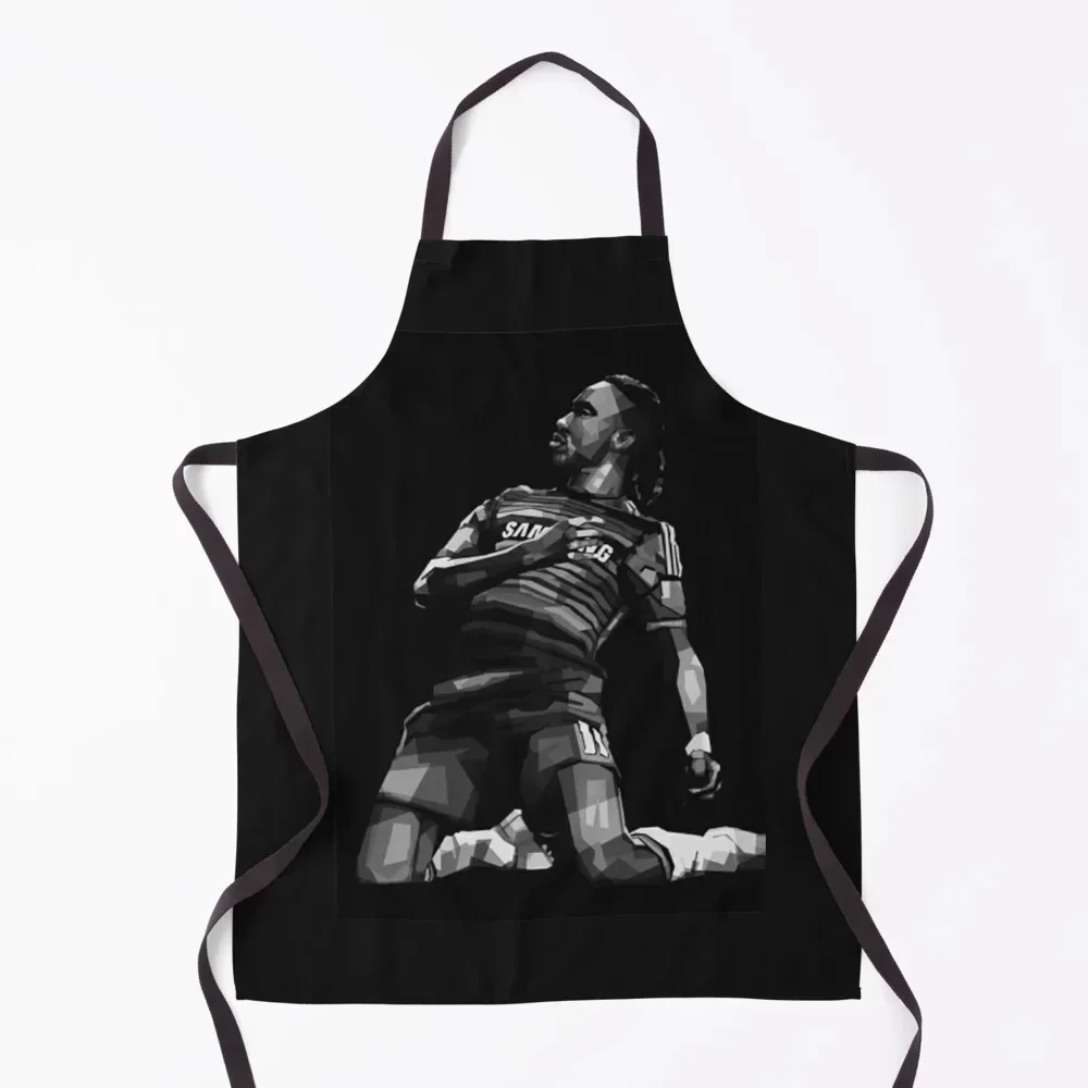 

Drogba Apron Men gift kitchen clothes for men Women's Dresses christmas Apron