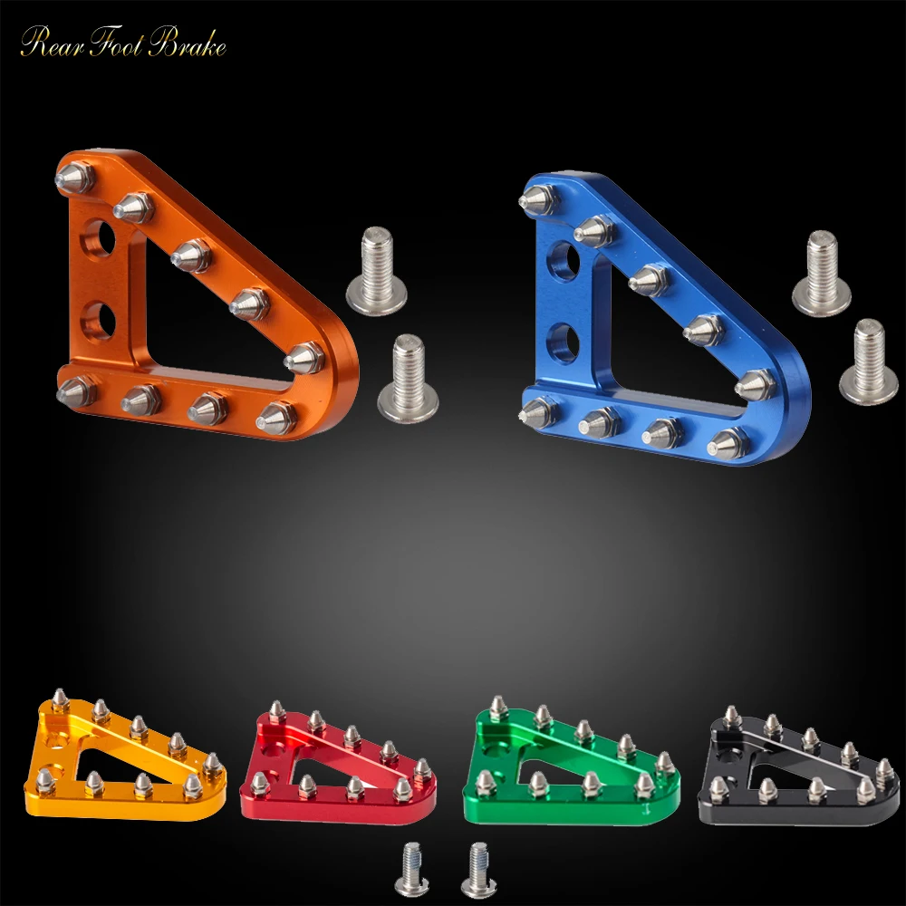 Rear Foot Brake Pedal Lever Step Tip Plate Motorcycle For KTM SX SXF -XC XCF XCW EXC EXCF TPI 125 150 250 350 450 500 2017-2022