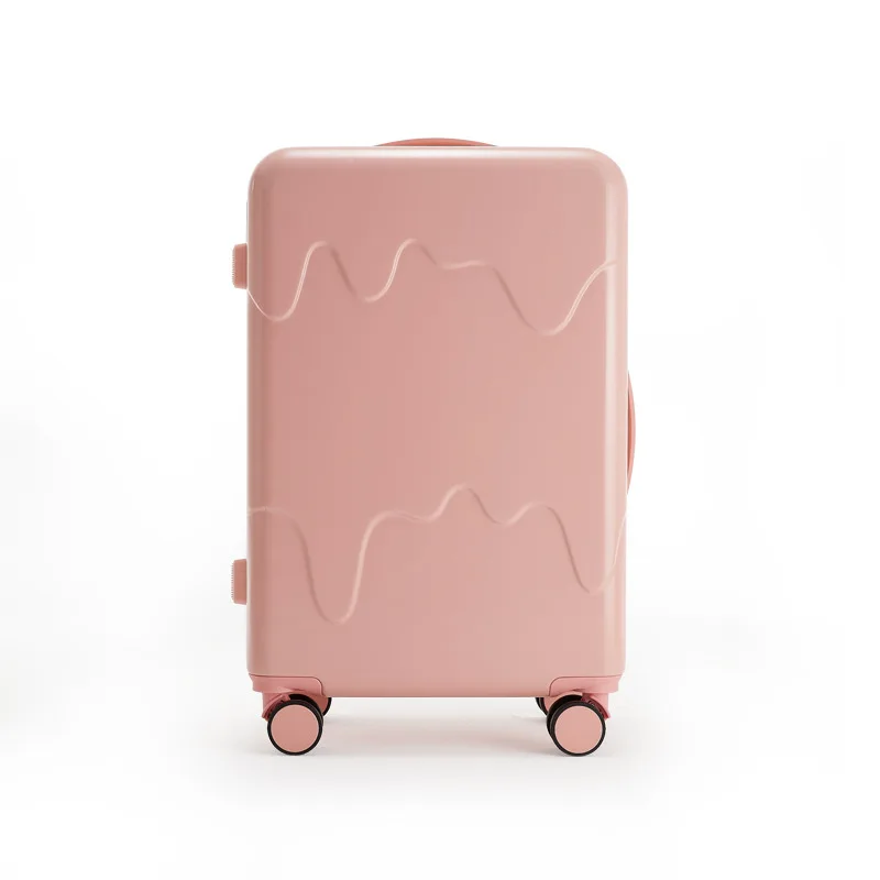 Ice Cream Suitcase Female Students 20inch Universal Wheel Sturdy Password Mute Boarding Suitcase Travel Valise Luggage