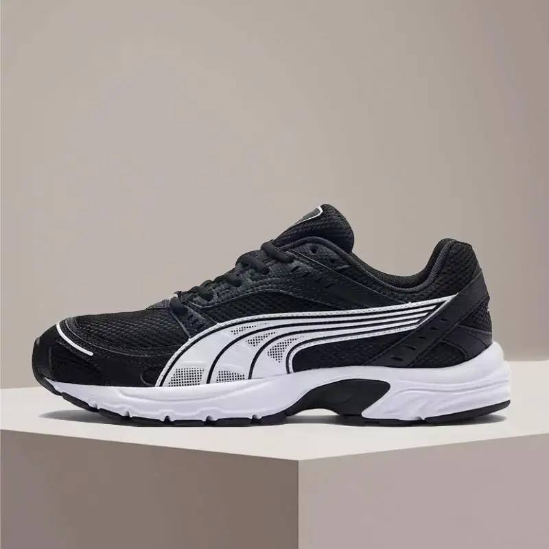 PUMA Axis: Zapatillas para correr de caña baja minimalistas, cómodas, duraderas, transpirables, suaves y reactivas (unisex) – Negro 368465-03