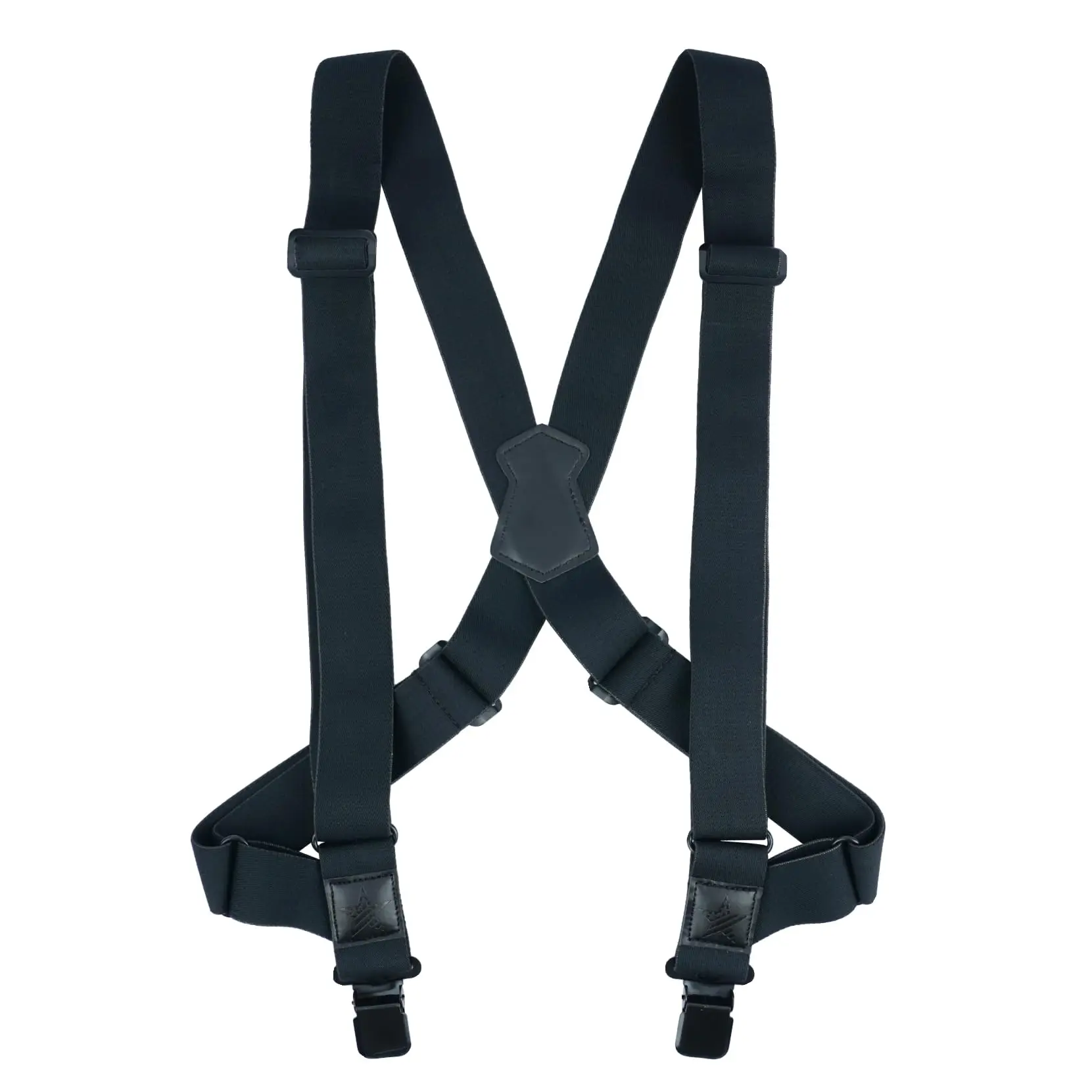 MELOTOUGH-Suspensórios de grampo lateral para homens, suspensórios elásticos ajustáveis resistentes, camionista largo, 1, 1/2"