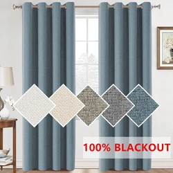 350cm Height Custom Made 100% Blackout Curtains Extra Long Noise Reducing Curtains Bedroom Living Room Curtains