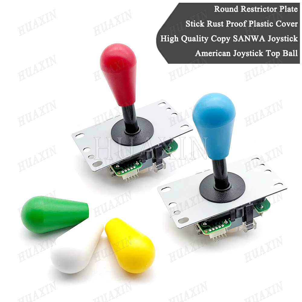 2 Player Arcade DIY Kit USB Encoder for PC Raspberry Pi Arcade Game Machine LED Buttons 5Pin 8 Way Joystick Arcade Controls