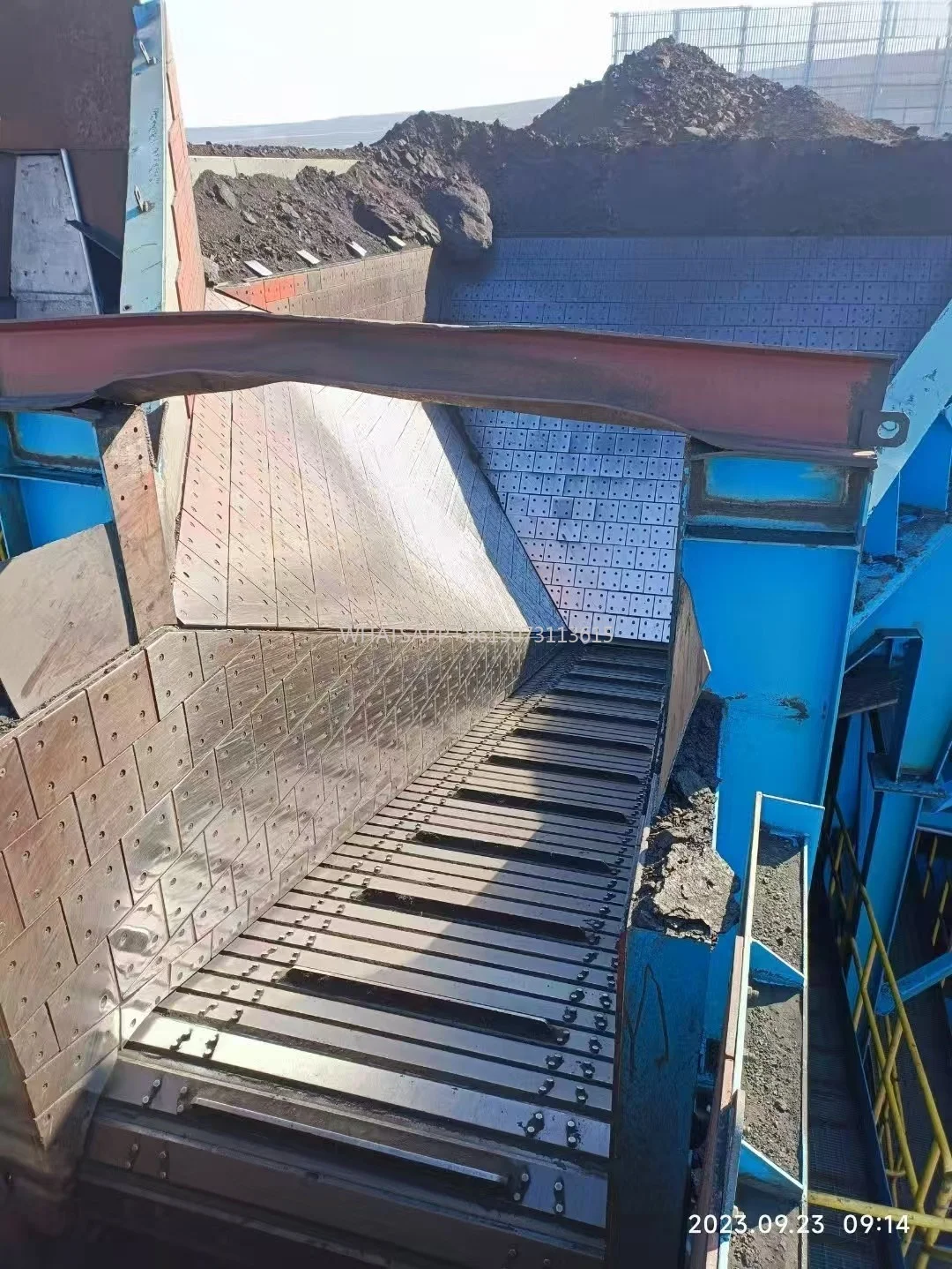 

Фартук из высокой марганцевой стали, обработка типа литья поддона для добычи руды