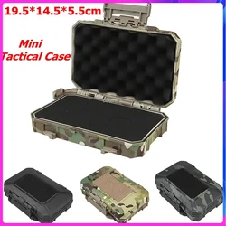 Tactical Gear Storage Box Portable Mini Airsoft Toolbox for Paintball Shooting Outdoor Cs Game Combat Waterproof Case