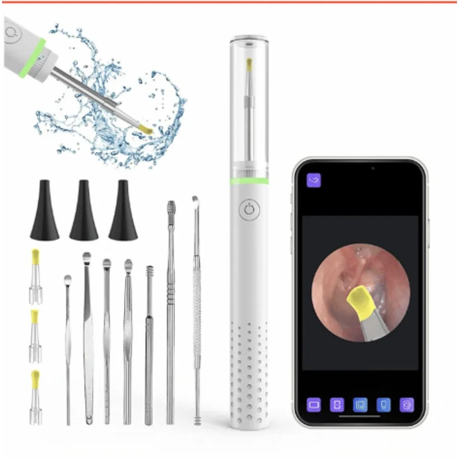 

Digital Otoscope with Ear Wax Removal Tool