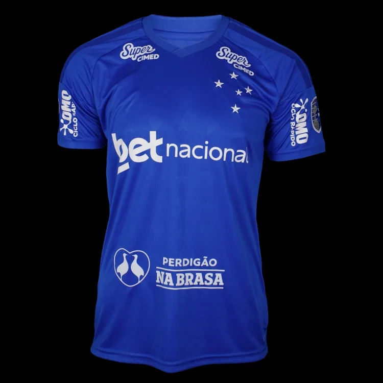 2026 New Cruzeiro 3D Printed Football Jersey Men Summer Breathable Quick Drying Short Sleeved T-shirt Family Matching Clothing