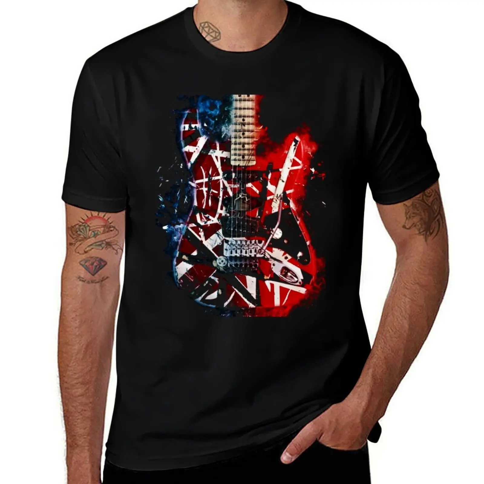 

eddie the legend rock T-Shirt cotton graphic tees basketball graphic tees vintage black t-shirts for men