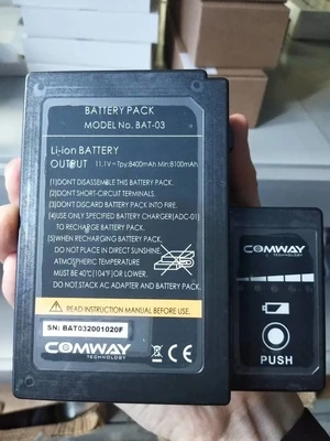 American Conway  Battery Pack BAT-03 11.1V 8400mAh For C5 C6 C8 C9 C10 C6s C9s C10s Fiber Welding Machine Fiber Fusion Splicer