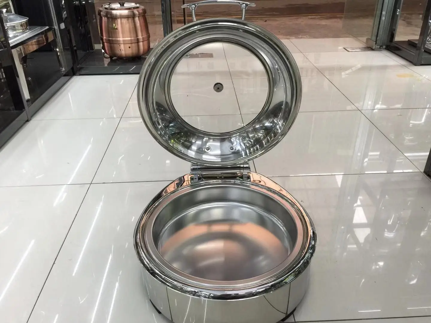 

Round 304 stainless steel buffet stove, hotel supplies stove, thermal insulation electric heating