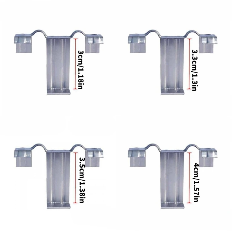  10Pcs Photovoltaic Panel Water Drain Clip Mud Removal Clip Easy to Install