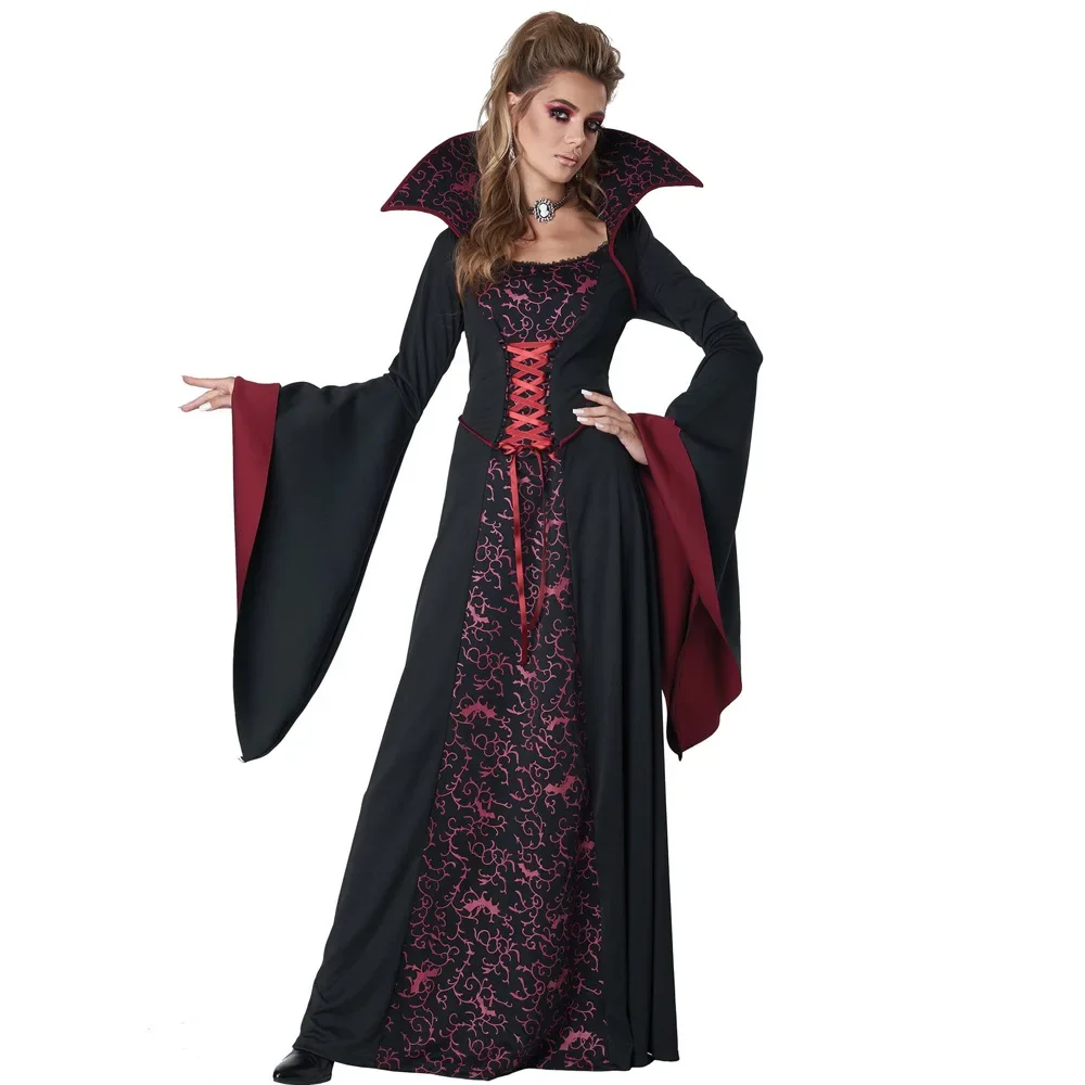 

Women Cosplay Gothic Style Vampire Dress Halloween Fancy Masquerade Costume
